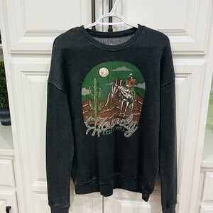 HRT Luv Western Howdy Sweatshirt NEW